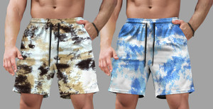 KELONBRO Printed Men Multicolor Casual Shorts