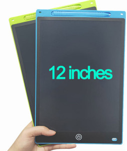 kelosk 12inch lcd writing pad writing tablet green blue