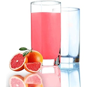 kelvee attractive highball glasses set of 6 drinking glasses for water juice beer wine cocktail and cold beverage - 310ml square base with rounded top