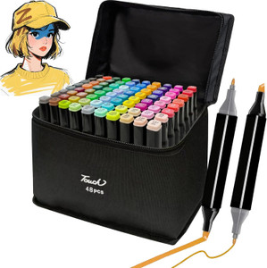 kelvee dual tip colorful art markers sketch pens for painting