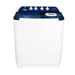 kelvinator insta press semi-automatic washing machine grey  8 kg
