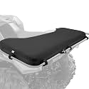 KEMIMOTO ATV Rack Pad, Four Wheeler Rack Seat Cushion for Passenger Compatible with Fourtrax Foreman Rancher Kawasaki Brute Force Recon, Black