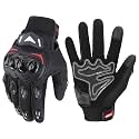 KEMIMOTO Motorcycle Gloves for Men, Touchscreen Cycling Gloves for Outdoor Sports On-Road Off-Road Mountain Motorcycle Motorcross Motorbike Dirt Bike Bicycle Racing ATV UTV