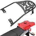 KEMIMOTO Motorcycle Rear Luggage Rack Compatible with TW200 1987-Present