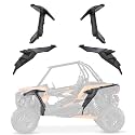 KEMIMOTO XP 1000 Fender Flares Mud Flaps Extended 8.5 Inch Wider Guards Compatible with 2014-2023 Polaris RZR XP 1000,2016-2023 XP Turbo,2018-2023 Turbo S, 4 PCS Set,Front&Rear Mud Busters Set