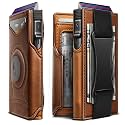 KEMISANT Airtag Wallet Men Gift,Mens Slim Front Pocket Wallet Money Clip Standard or Apple Airtag Use 3.8"×2.8"×0.9"