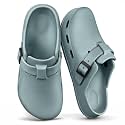 KEMISANT Clogs Mules for Women Nursing Garden-Cushioned Footbed-Ligthweight