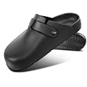 KEMISANT Clogs Mules for Women Nursing Garden-Cushioned Footbed-Ligthweight