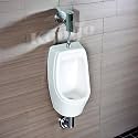 Ceramic White Urinal for Bathroom | 10.23 x 9.84 x 19.68 Inch | WT-Loki Urinal