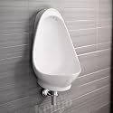Ceramic White Urinal for Bathroom | 13.38 x 11.81 x 18.11 Inch | WT-Baby Urinal
