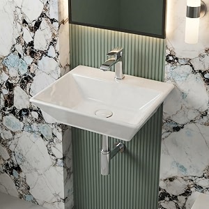 ceramic wall mounted wash basin for bathroom  wall hung wash basinsink 169 x 147 x 53 inch lumina 5003 polished