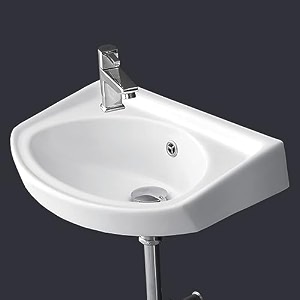 wall mounted wash basin for bathroom  wall hung wash basinsink 1870 x 1299 x 787 inch wt-real