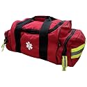 Kemp USA Maxi Trauma EMS Medical Bag Red Large First Aid Response Bag