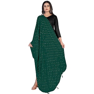 kemza women39s printed chiffon dupatta