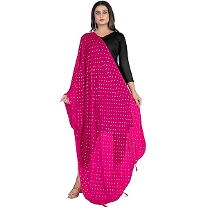kemza women39s printed chiffon dupatta
