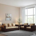 Kendalwood Furniture Fabric sofa for living room Fabric 3 + 1 + 1 Sofa Set