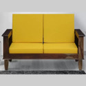 Kendalwood Furniture Solid Wood 2 Seater Wooden