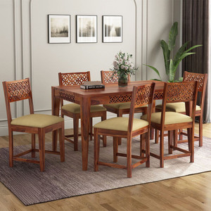 kendalwood furniture solid wood 6 seater dining set