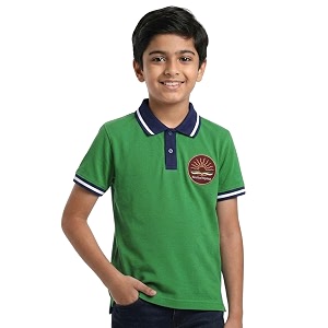 kendra vidyalaya t-shirt  house dress  3-17 yrs  school uniform