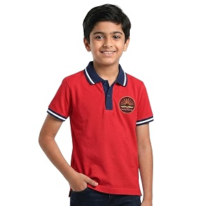 kendra vidyalaya t-shirt  house dress  3-17 yrs  school uniform