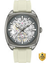 Kenneth Cole Automatic Gun Dial White Silicon