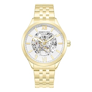 Kenneth Cole Automatic Silver White Round Dial