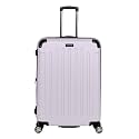 Kenneth Cole REACTION Renegade Luggage Expandable 8-Wheel Spinner Lightweight Hardside Suitcase, Orchid Ice, 28-Inch Checked
