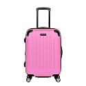 Kenneth Cole REACTION Renegade Luggage Expandable 8-Wheel Spinner Lightweight Hardside Suitcase, Watermelon, 20-Inch Carry On