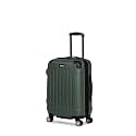 Kenneth Cole REACTION Renegade Luggage Expandable 8-Wheel Spinner Lightweight Hardside Suitcase, Cilantro, 20-inch Carry On