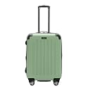 Kenneth Cole REACTION Renegade Luggage Expandable 8-Wheel Spinner Lightweight Hardside Suitcase, Seafoam, 24-Inch Checked