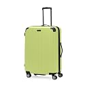 Kenneth Cole REACTION Renegade Luggage Expandable 8-Wheel Spinner Lightweight Hardside Suitcase, Sunny Lime, 28-Inch Checked