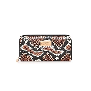 kenneth cole womens perfect carry-all money manager rfid blocking wallet organizer  stylish wallet for ladies amp girls tan amp black