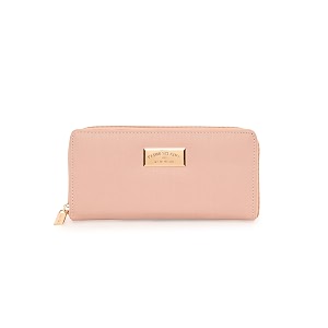 kenneth cole womens perfect carry-all money manager rfid blocking wallet organizer  stylish wallet for ladies amp girls pink