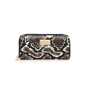 kenneth cole womens perfect carry-all money manager rfid blocking wallet organizer  stylish wallet for ladies amp girls brown amp black