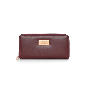 kenneth cole womens perfect carry-all money manager rfid blocking wallet organizer  stylish wallet for ladies amp girls wine