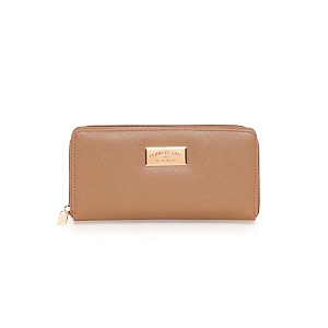 kenneth cole womens perfect carry-all money manager rfid blocking wallet organizer  stylish wallet for ladies amp girls tan