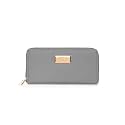 Kenneth Cole Womens Perfect Carry-All Money Manager RFID Blocking Wallet Organizer | Stylish Wallet for Ladies &amp; Girls, Charcoal