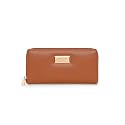 Kenneth Cole Womens Perfect Carry-All Money Manager RFID Blocking Wallet Organizer | Stylish Wallet for Ladies & Girls, Cognac