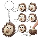 Kenning 12 Pcs Hedgehog Clicker Fidget Keychain, 3D Printed Fidget Toys