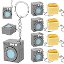 Kenning 12 Pcs Laundry Clicker Fidget Keychain Bulk 3D Printed Fidget Toys