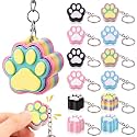 Kenning 12 Pcs Paw Clicker Fidget Keychains Bulk, 3D Printed Fidget Toys