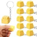 Kenning 24 Pcs Cheese Clicker Fidget Keychains Bulk 3D Printed Fidget Toys