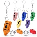 Kenning 24 Pcs Sound Crayon Clicker Fidget Keychains Bulk School Fidget Toy