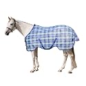 Kensington Breathable and UV Protective Sheet SureFit All Season Protection for Horse - 66", Blue Ice