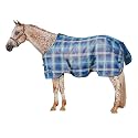 Kensington Breathable and UV Protective Sheet SureFit All Season Protection for Horse - 84", Kentucky Blue