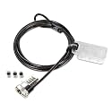 Kensington Universal 3-in-1 Combination Laptop Lock, Computer Security Locking Cable - Resettable Version (K62316WW), Pack of 25