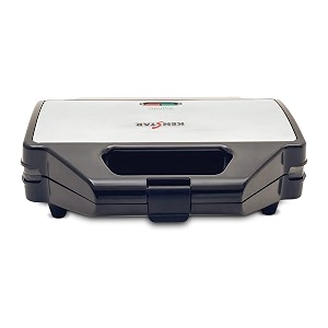 kenstar bigfill g 1000 watt non-stick plates sandwitch maker_black amp grey