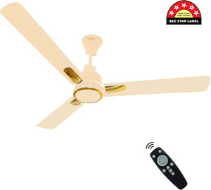 kenstar snow breeze with 2 year warranty bldc motor with remote 1200 mm ceiling fan