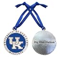 Kentucky Ornament Non-Dated | Hand-Sculpted Christmas Tree Ornament | Intricately Crafted Metal Pewter Alma Mater Inlay