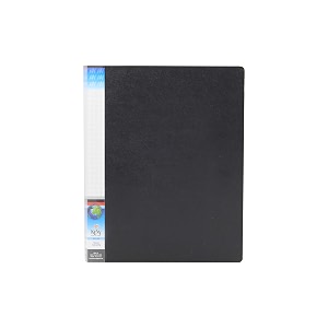 keny ring binder  best for a4 size papers  4d shaped 25mm rings  d ring clip  black 894a-4d black